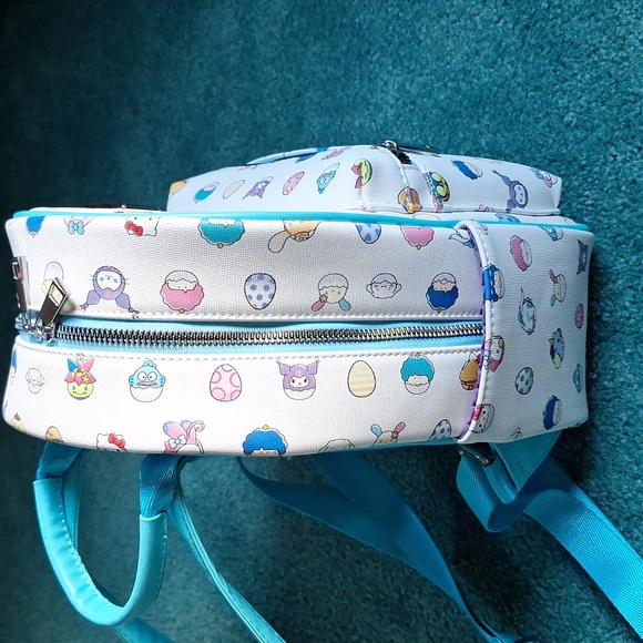 Sanrio Digimon Eggs Mini Backpack With Matching Wallet Set EUC - Picture 6 of 13